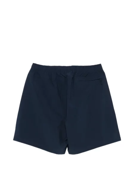 Pantaloni scurți Stüssy cu imagine albastru