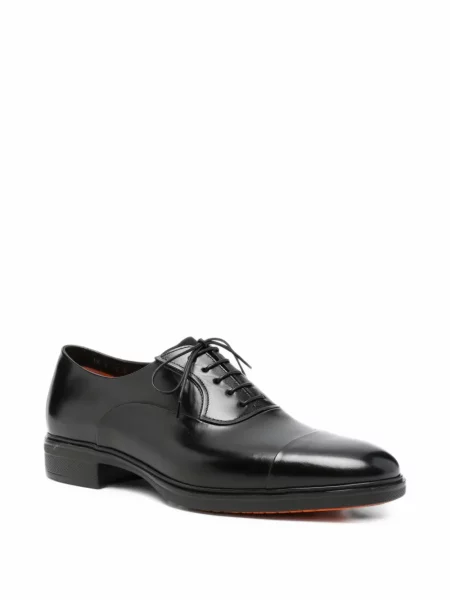 Șapcă Santoni din țesătură twill negru