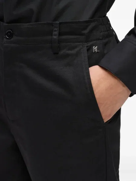 Pantaloni Karl Lagerfeld negru