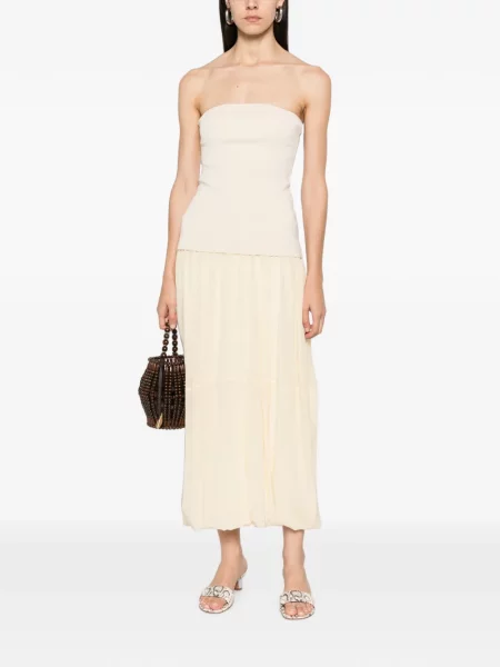 Rochie midi St. Agni fără bretele