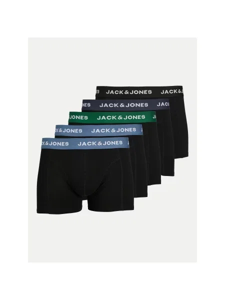 Jack&Jones Σετ μποξεράκια 5 τμχ. μαύρο