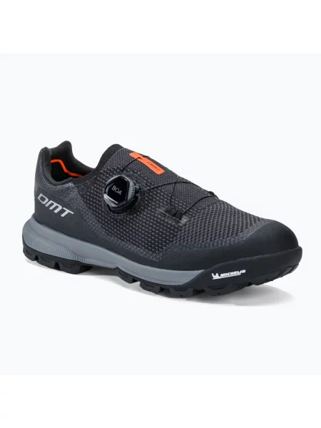 Pantofi de ciclism MTB pentru bărbați DMT antracit negru