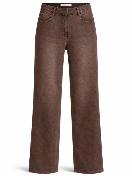 Прямі джинси A.G.N.A коричневий