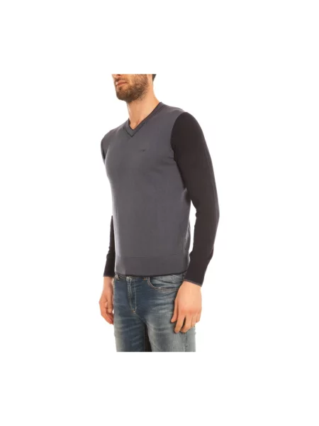 Sweter Armani Jeans szary