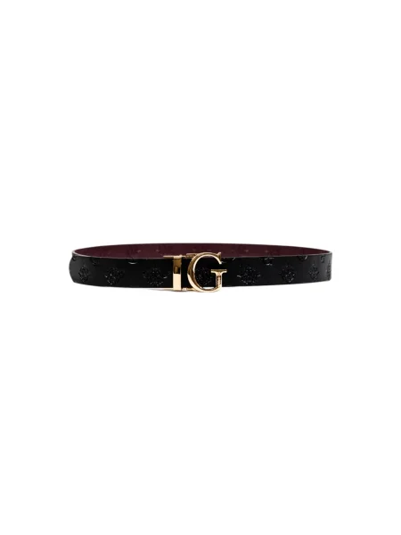 Pasek Guess czarny