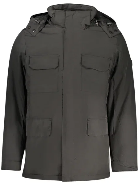 Парка U.s. Grand с качулка черно