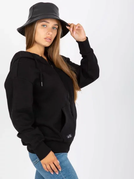 Hanorac Fashionhunters negru