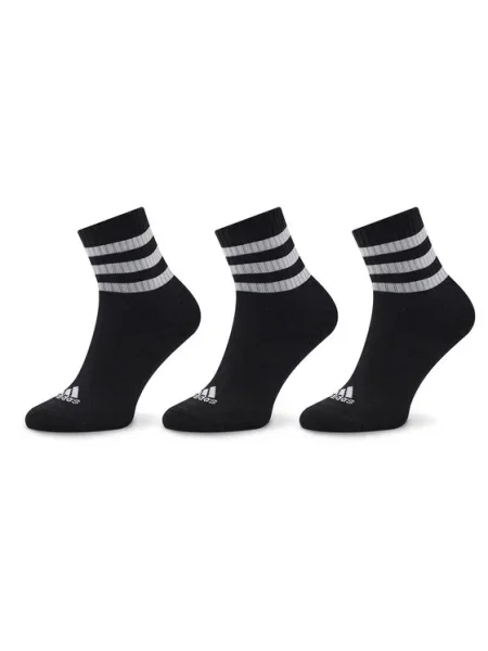 Adidas 3 pár uniszex hosszú szárú zokni 3S C Spw Mid 3P fekete