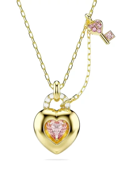 Pandantiv Swarovski cu motiv cu inimi