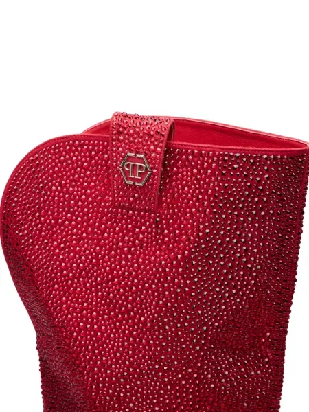 Botine Philipp Plein roșu