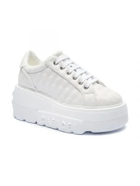 Casadei Bőr sneakers tornacipő fehér