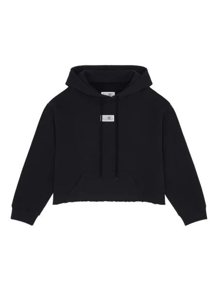 Hanorac cu glugă Mm6 Maison Margiela negru