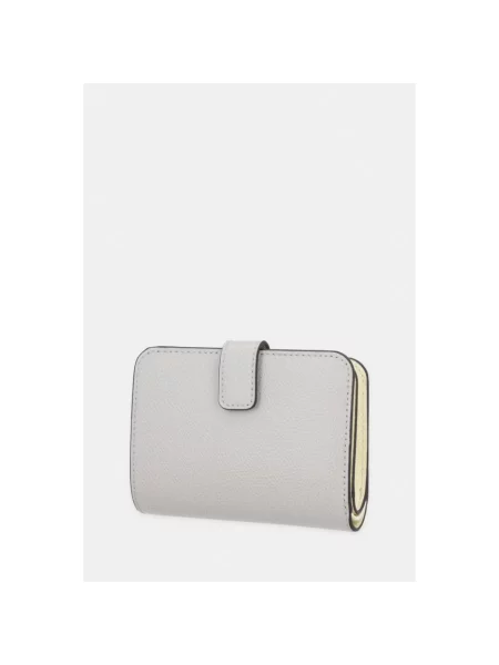 Furla portfel skórzany szary