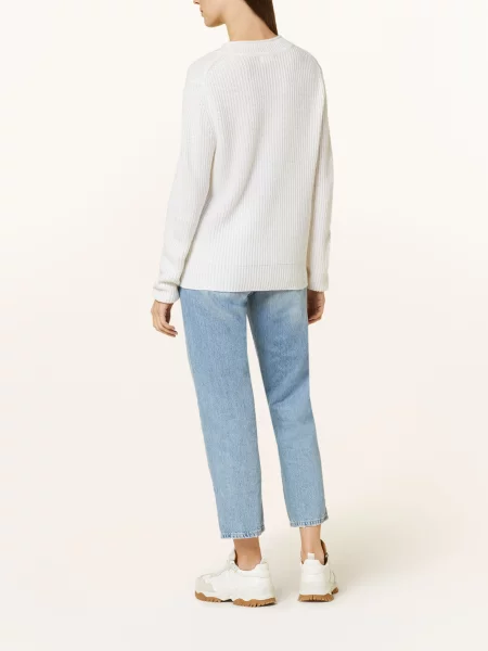Darling Harbour Sweter weiss czerwony