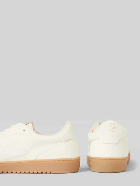 Sneakersy z naszywką z logo model ‘STADION’ Flamingos' Life białe