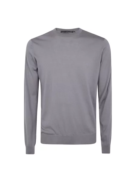 Sweter Filippo De Laurentiis wełniany szary