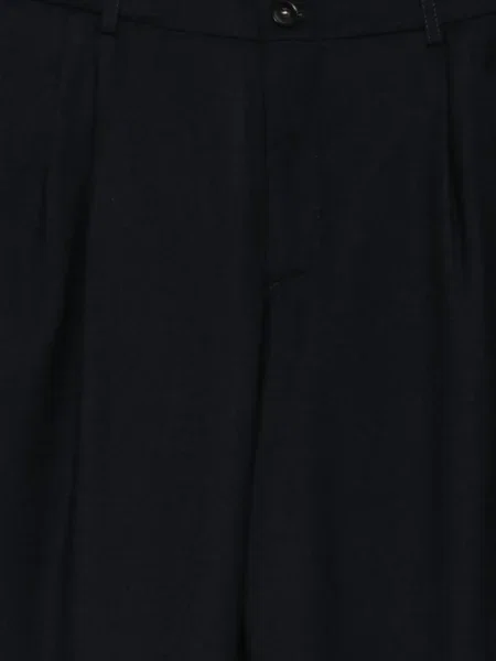 Pantaloni Canali plisate albastru