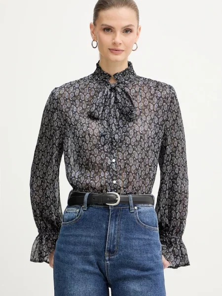 Morgan bluzka wzorzysta CONNY.F niebieski