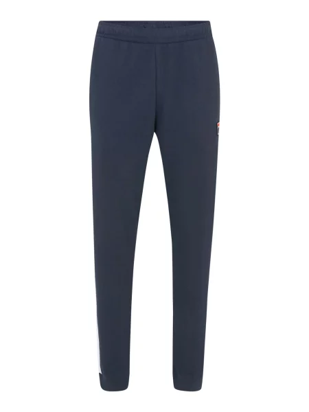FILA Pantaloni LANGWEDEL albastru / roșu alb