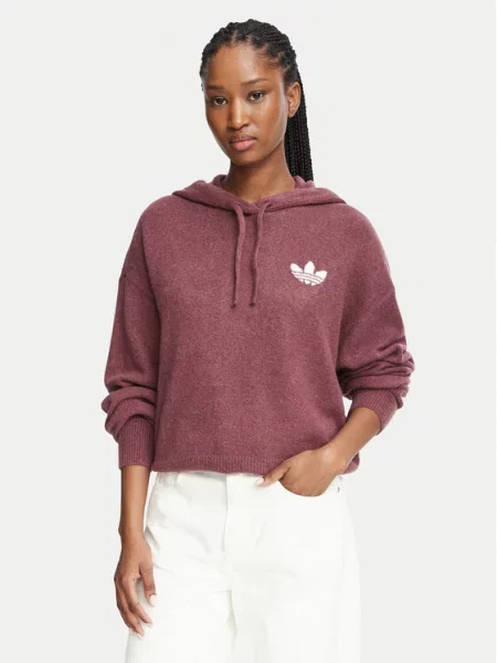 Adidas Hanorac Essentials Vișiniu