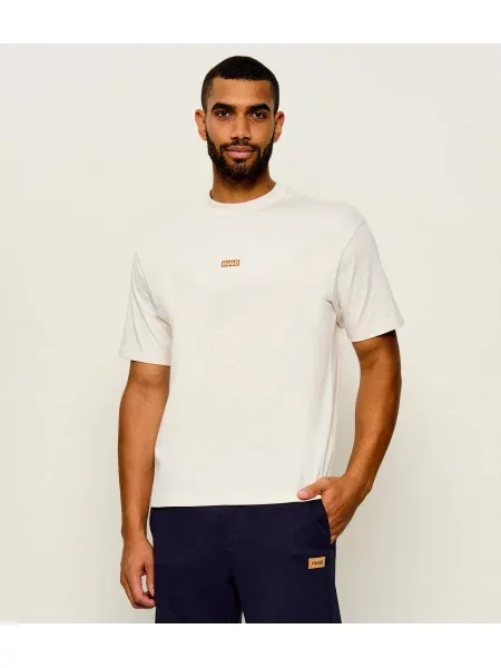 Hugo Blue Tricou Nalono | Relaxed fit albastru