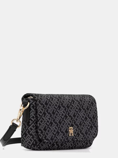 Tommy Hilfiger Geantă pe umăr ICON negru