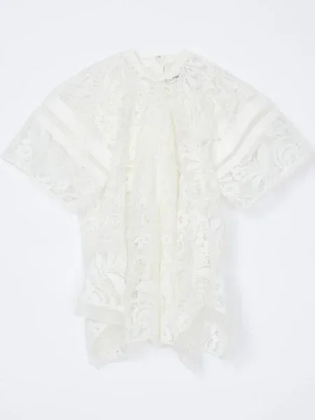 Bluzka 3.1 Phillip Lim koronkowa biała