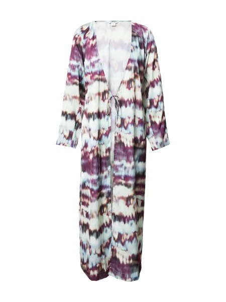 Monki Rochie deschis / galben pastel / mov zmeură albastru