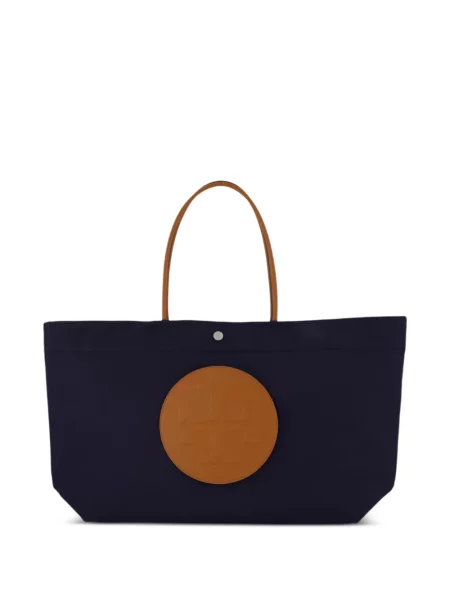 Shopper kabelka Tory Burch modrá