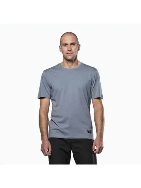 Tricou pentru bărbați Salewa Eagle Logo Patch java blue albastru