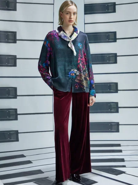 Medicine koszula turkusowy