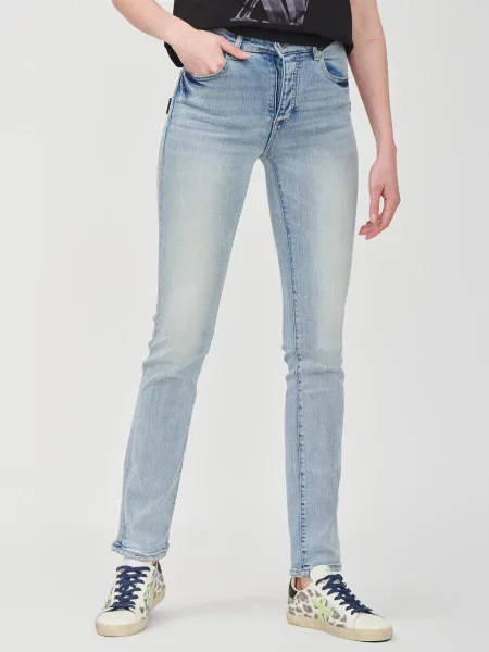 Джинси Armani Exchange блакитні
