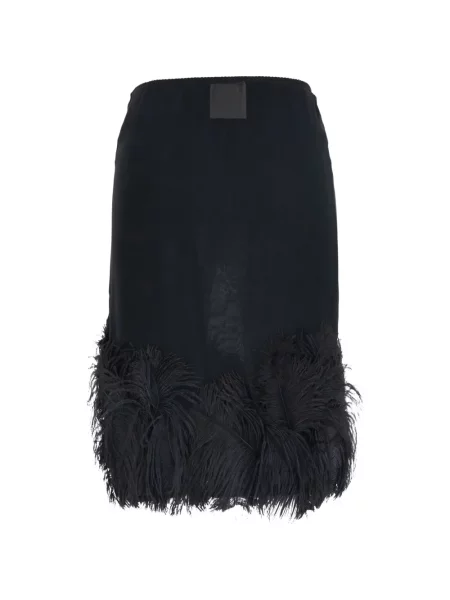 Fustă midi Semicouture negru