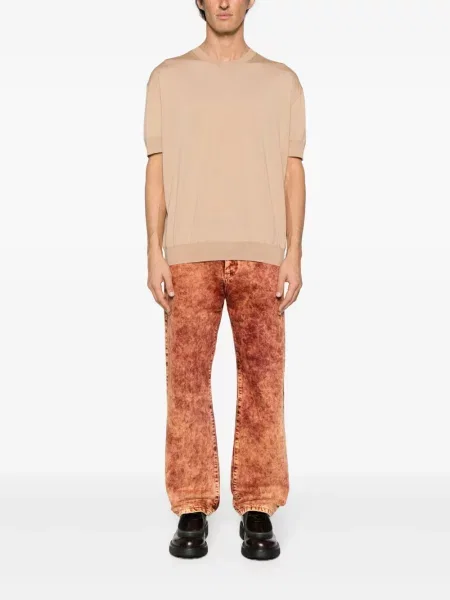 Krótki sweter Jil Sander wełniany