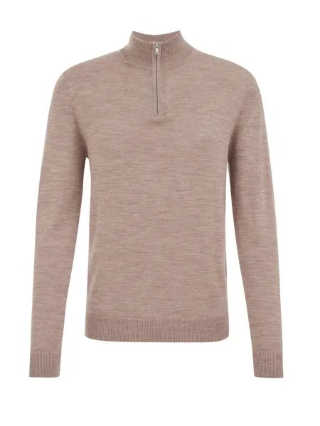 WE Fashion Pulover svetlo rjava