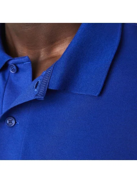 Поло Lacoste синее