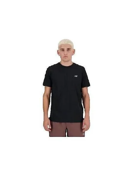 New balance Tricou funcțional Essentials Run / alb negru