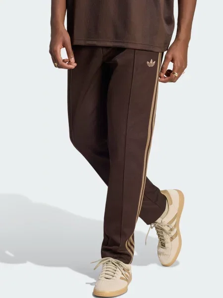 ADIDAS ORIGINALS Nohavice Classic čokoládová žltá