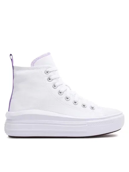 Sneakers Converse Chuck Taylor All Star με πλατφόρμα λευκό