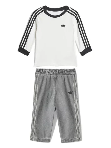 Sada halenka a kalhoty adidas bílá