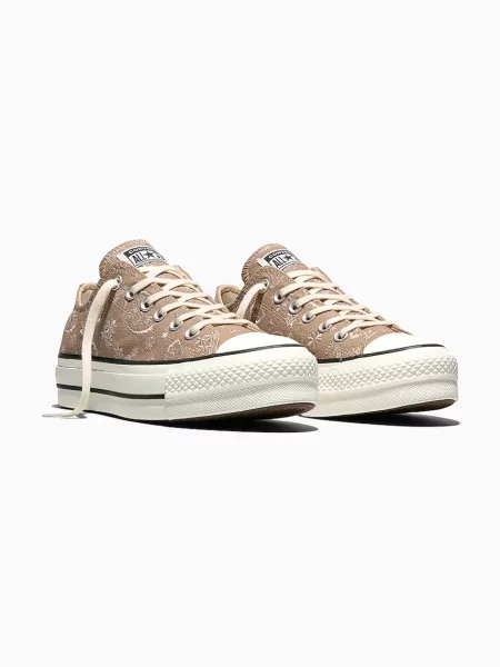 Converse Chuck Taylor All Star Lift OX tenisky dámske béžová