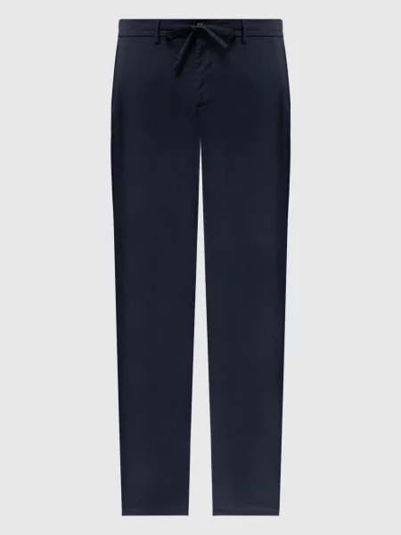 Штани з вовни Canali сині