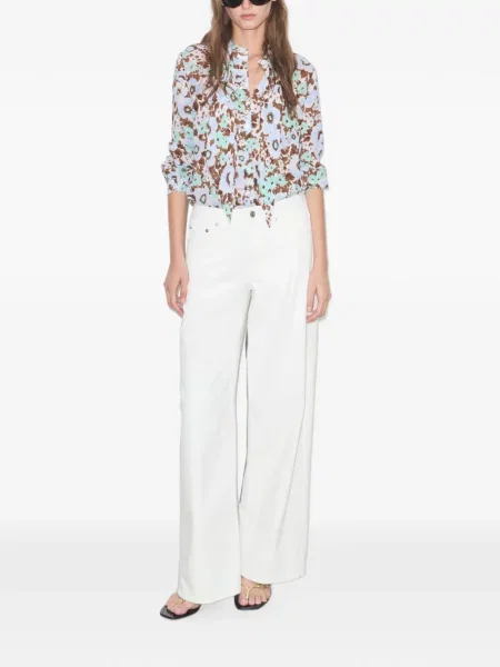 Bluză Tory Burch cu funde albastru