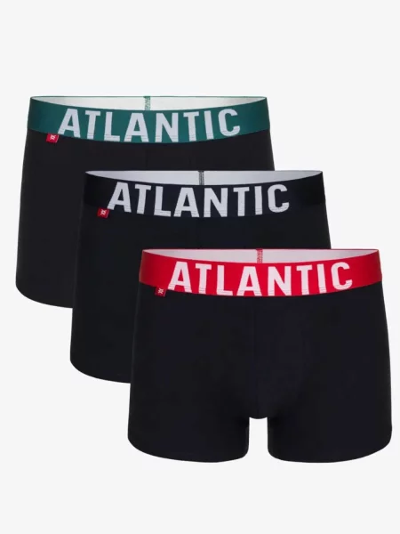 Трусы боксеры 3 штуки чорні