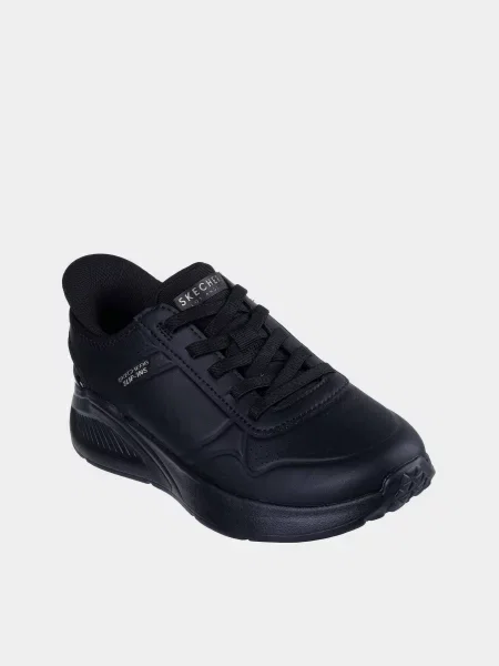 Кожаные кроссовки Skechers черные