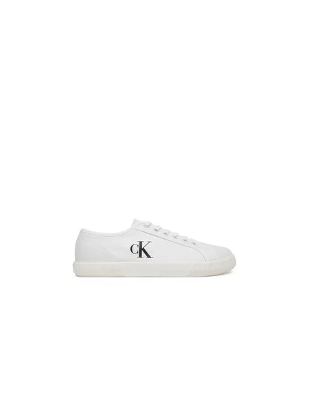 Tenisky Calvin Clain Ess Vulc Low Cv Mg Wn triple bright white bílé