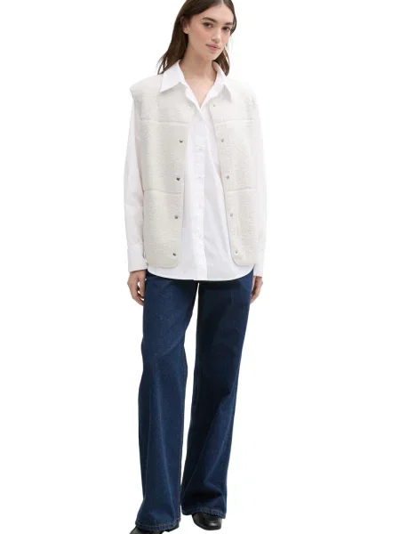 TOM TAILOR DENIM Blúzka biela