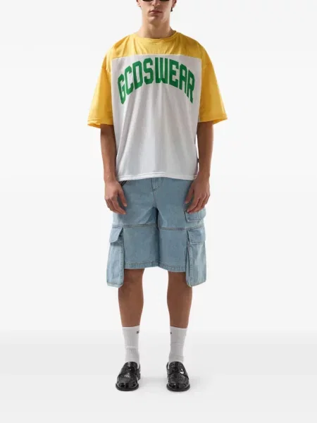 Grafic tricou Gcds alb