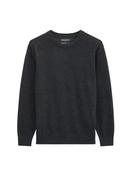 Sweter Marc O'polo z długim rękawem szary