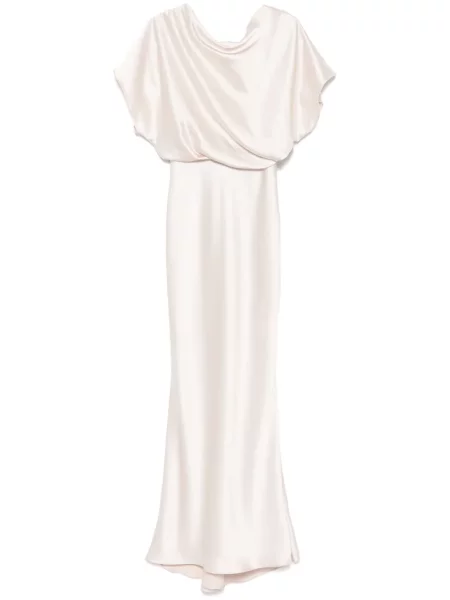 Rochie Amsale din satin drapată